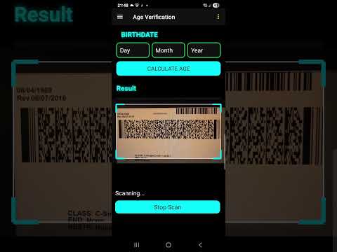 Age Verification Scanner – ID video thumbnail