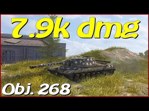 WOT Blitz / Obj. 268 / 4 frags / 7.9k dmg