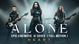 Download lagu ALONE - Heart  -  Epic Cinematic AI Cover [Full Motion] mp3
