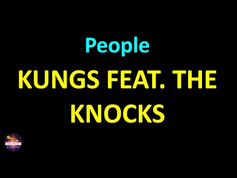 Kungs feat. The Knocks - People (Lyrics version)