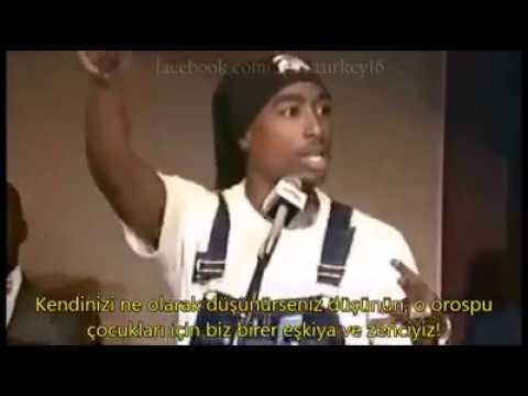 Tupac'ın o efsanevi konuşması! (türkçe altyazılı)
