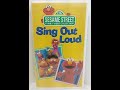 Sesame Street Family Video Collection Sing Out Loud