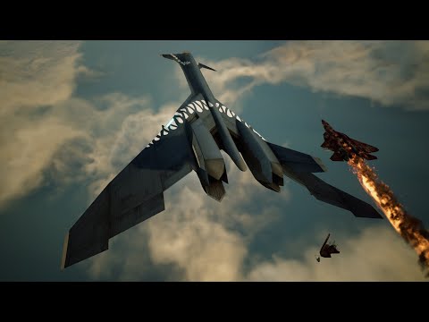 에이스 컴뱃 7 : 스카이즈 언노운(ACE COMBAT 7 : SKIES UNKNOWN) - GAF-1 VARCOLAC MOD TEST PLAY