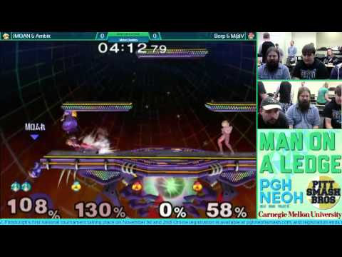 MOAL 25 | JMOAN & Ambix vs. Borp & M@V | Melee Doubles