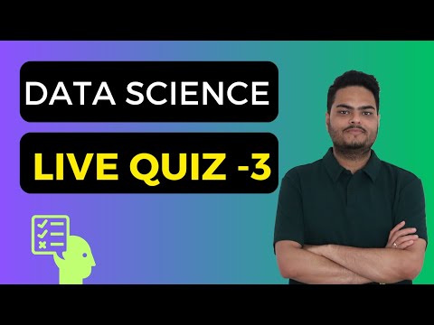 Data Science Live Quiz 8 Season 2 Data Science Quiz Theme Interview