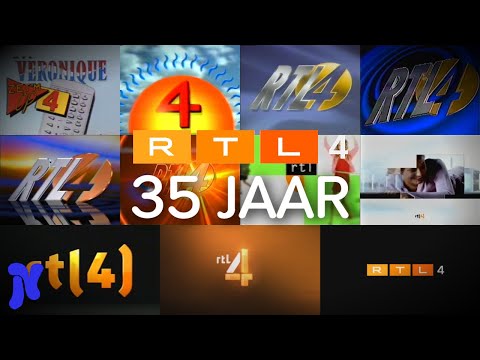 RTL4 vormgevingen (1989-2024)