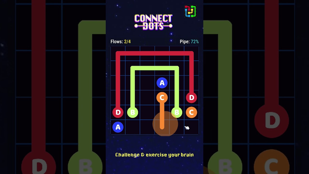 Connect the dots gameplay tutorial video thumbnail