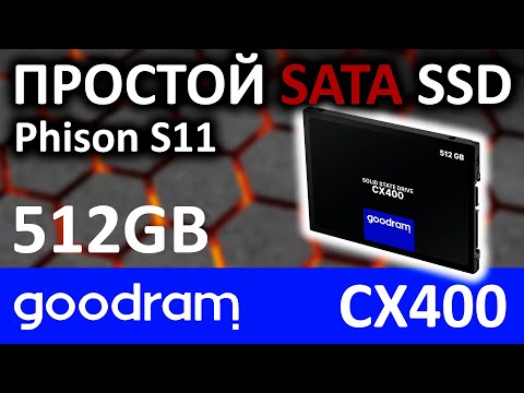GOODRAM SSD 512GB CX400 G.2 2,5 SATA III video