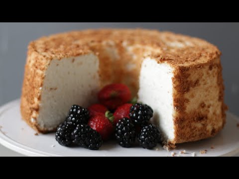 How to Make Angel Food Cake | Easy Homemade Angel Food Cake Recipe