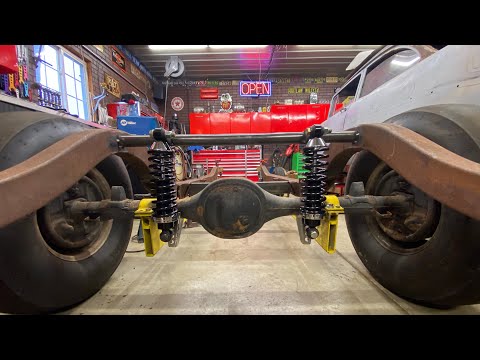 Loud N Ugly Garage - 56 Chevy Ladder Bars and Coil Overs EP8