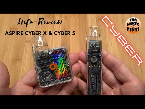 Aspire Cyber X & Cyber S Pod Kit | Pod System für Einsteiger | Info Review