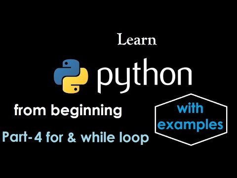 Part-4 For and while loop thumbnail