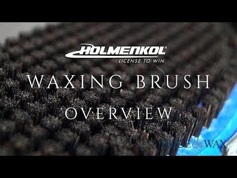 Holmenkol Waxing Brush Nylon, Horsehair, Brass, Steel Overview