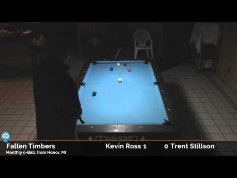 2016-05-07 Fallen Timbers 9-ball: Kevin Ross vs Trent Stillson (Finals set 1)