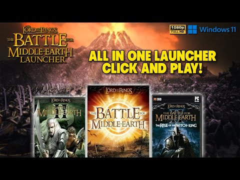 How to Install BFME 1, BFME 2 & ROTWK (2026) | All-in-One Launcher Guide + AOTR