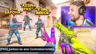 buguei a mente deles… FINGI SER EU MESMO no CS2 e ISSO ACONTECEU 😂