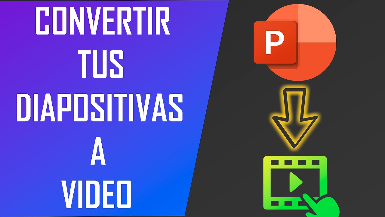 Convertir una diapositiva de Power Point en un Video