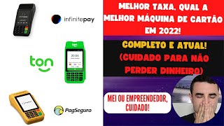 Qual a melhor  MAQUINA DE CARTÃO EM 2022 (ATUALIZADO)