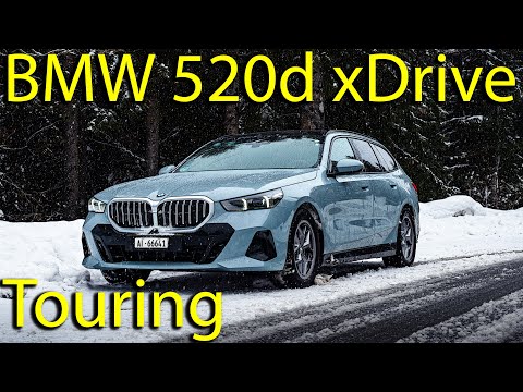 BMW 520d xDrive Touring (G61) Ein guter Reisewagen (auch im Winter)? 3300km Zürich - Neapel Teil 1