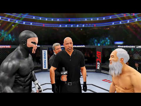 UFC4 | Black Death vs. Old Bruce Lee - EA sports UFC 4