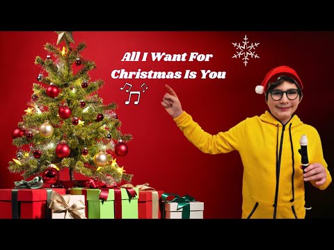 All I Want for Christmas Is You (note flauto dolce)