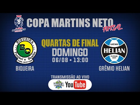 Biqueira FS x Grêmio Helian FS • Quartas de Final • Copa Martins Neto de Futsal 2023