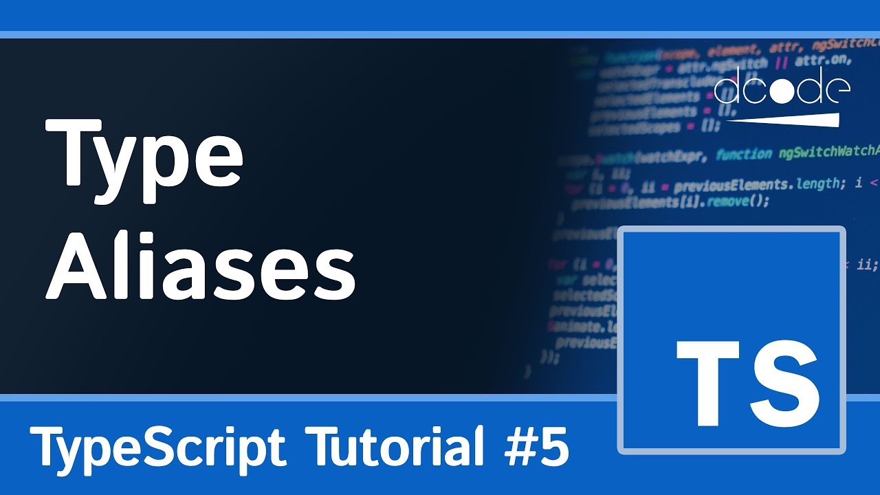 Type Aliases - TypeScript Programming Tutorial #5