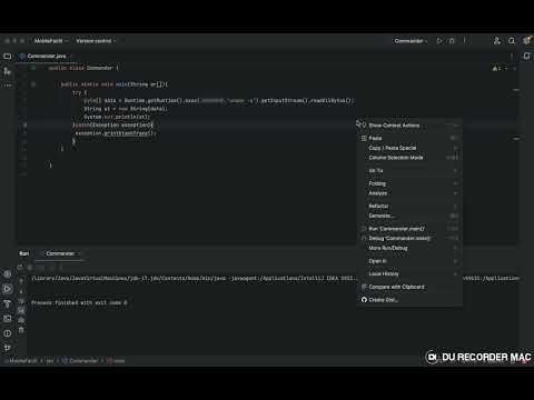 How To Create Command Shell In Java