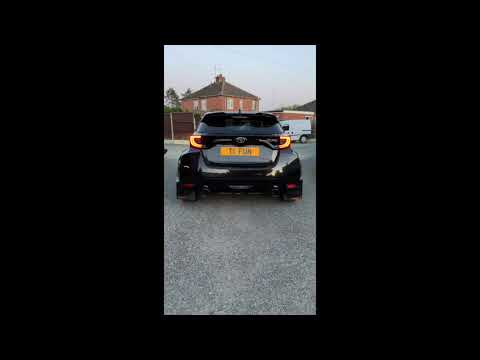 My GR Yaris Standard Exhaust V HKS Super Turbo Exhaust