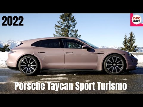 ポルシェ タイカン スポーツツーリスモ を極寒の雪道で試乗チェックする動画