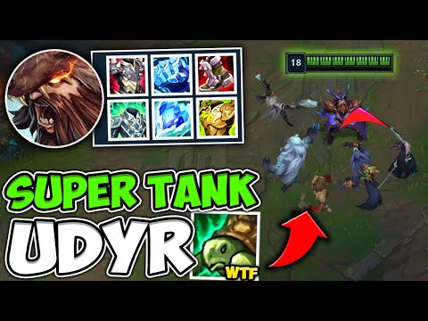 THIS SUPER TANK UDYR BUILD MAKES YOU TANKIER THAN BARON?! - League of Legends