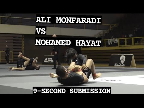 Ali Monfaradi(Bahrain) vs Mohamed Hayat(France) 9-SECOND SUBMISSION