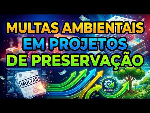 Multas ambientais poderão ser convertidas em projetos de preservação.