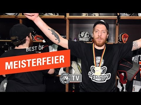 Matt Pistilli feiert die DEL2-Meisterschaft | #meisterloewen