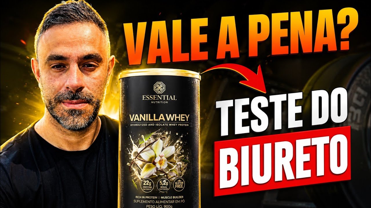 Miniatura da avaliação em vídeo de Suplemento Essential Nutrition Livestrong Essential 276g Sabor Neutro