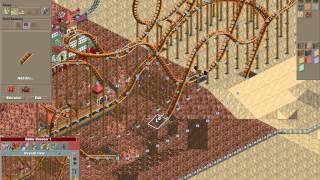 Rollercoaster Tycoon Loopy Landscapes #29 (Arid Heights: Teleporting Handydudes)