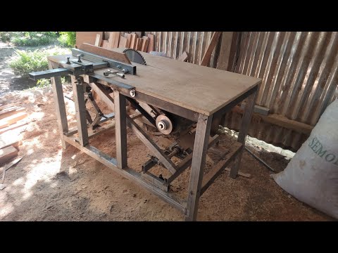 Así fabriqué mi Sierra Artesanal de Carpintería