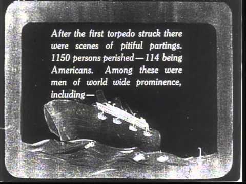 Sinking of the Lusitania (1918) Winsor McCay, with an improvised score by HESPERUS