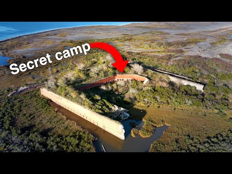 Overnight In Abandoned Island Fort