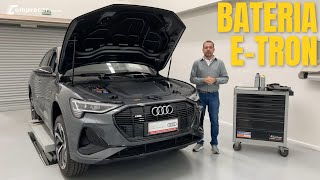 Manutenção da bateria do Audi e-tron