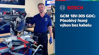 BOSCH GCM 18V-305 GDC solo