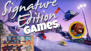 SIGNATURE EDITION GAMES: PS4, Switch and vita releases
