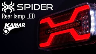 Zadné LED svetlo X-SPIDER NPL