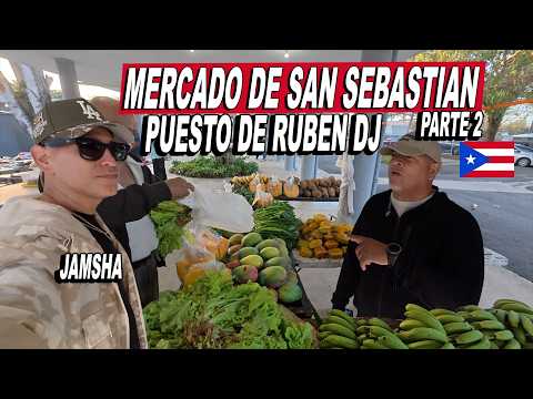 Mercado De San Sebastian Parte 2 - De Dia Con Jamsha y Ruben Dj En Puerto Rico