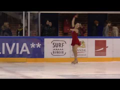 Maria KUDLA FS Adv Novice II Solistki Puchar Gdanska 2018