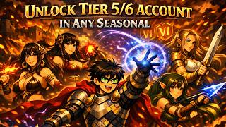 UNLOCKING TIER 5/6 ACCOUNT IN ANY SEASONAL EVENT