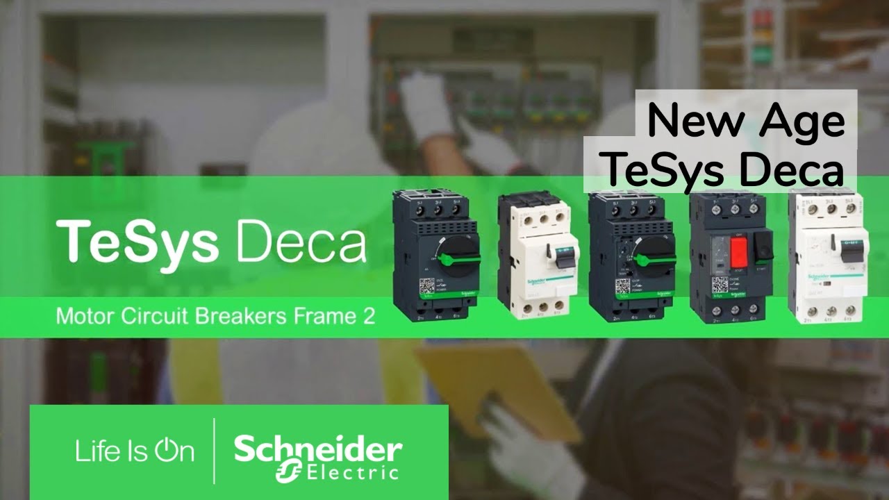 TeSys Deca Motor Circuit Breakers video