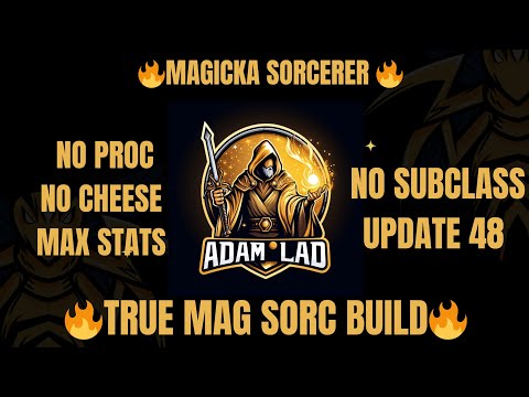 ESO | MAG SORC PVP BUILD | UPDATE 48