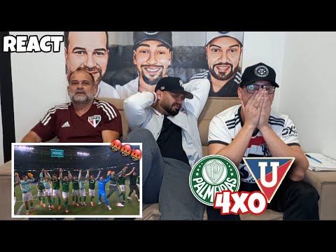 REACT PALMEIRAS 4X0 LDU - PALMEIRAS IN THE 2025 LIBERTADORES FINAL
