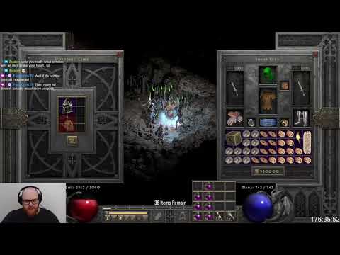 D2R Solo Self Found Holy Grail - Eth Darkforce Spawn Find day16